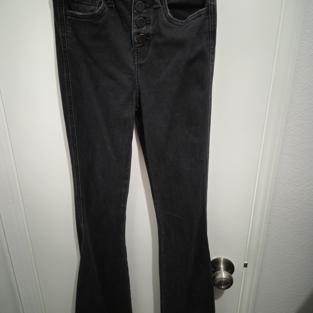 Flying Monkey Charcoal Button-Fly Denim - image 1